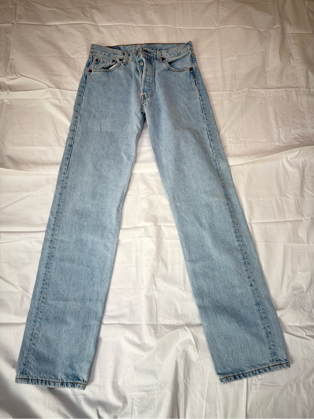 Levi's Light Blue Straight Men's Jeans - Picture 1 of 2